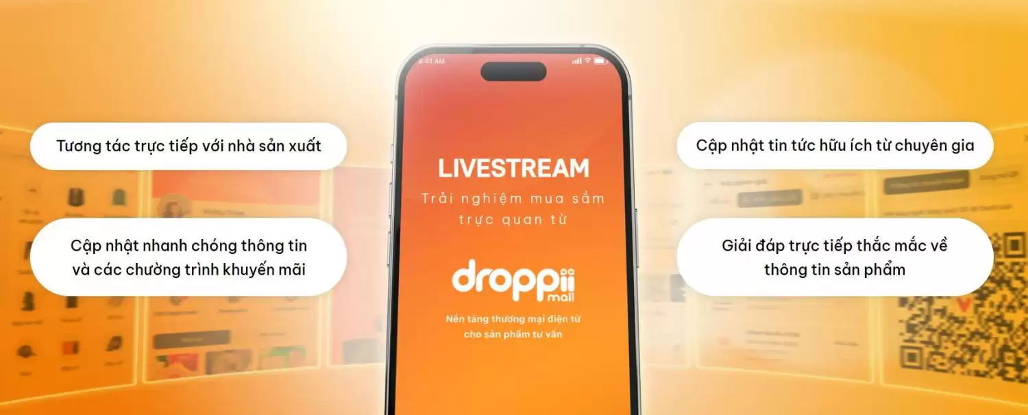 Droppii Ra Mắt ứng Dụng Droppii Mall 1