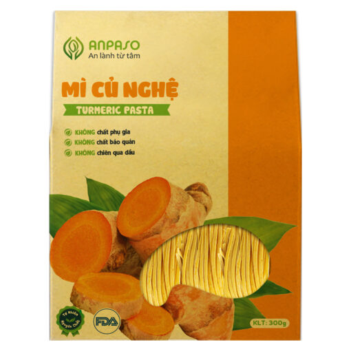 Mì Củ Nghệ 300g Anpaso
