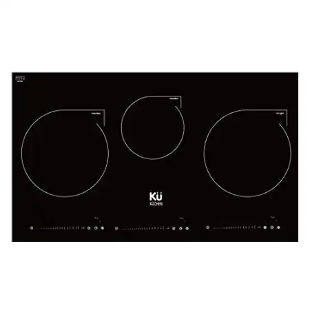 Bếp điện từ 3 ngăn KU MI918 - KUCHEN chính hãng giá tốt - Shopbiz