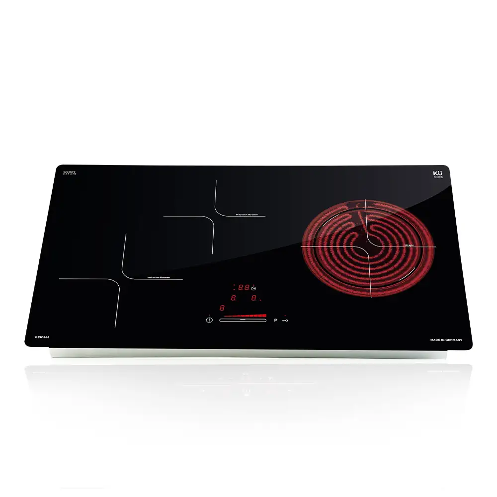 Bếp điện từ KU GEIF 388 3 vùng nấu (2 từ + 1 hồng ngoại) - KUCHEN chính hãng giá tốt - Shopbiz