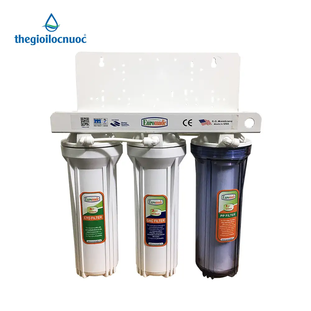 Bộ Lọc Chặn 3 Cốc (10 Inch)