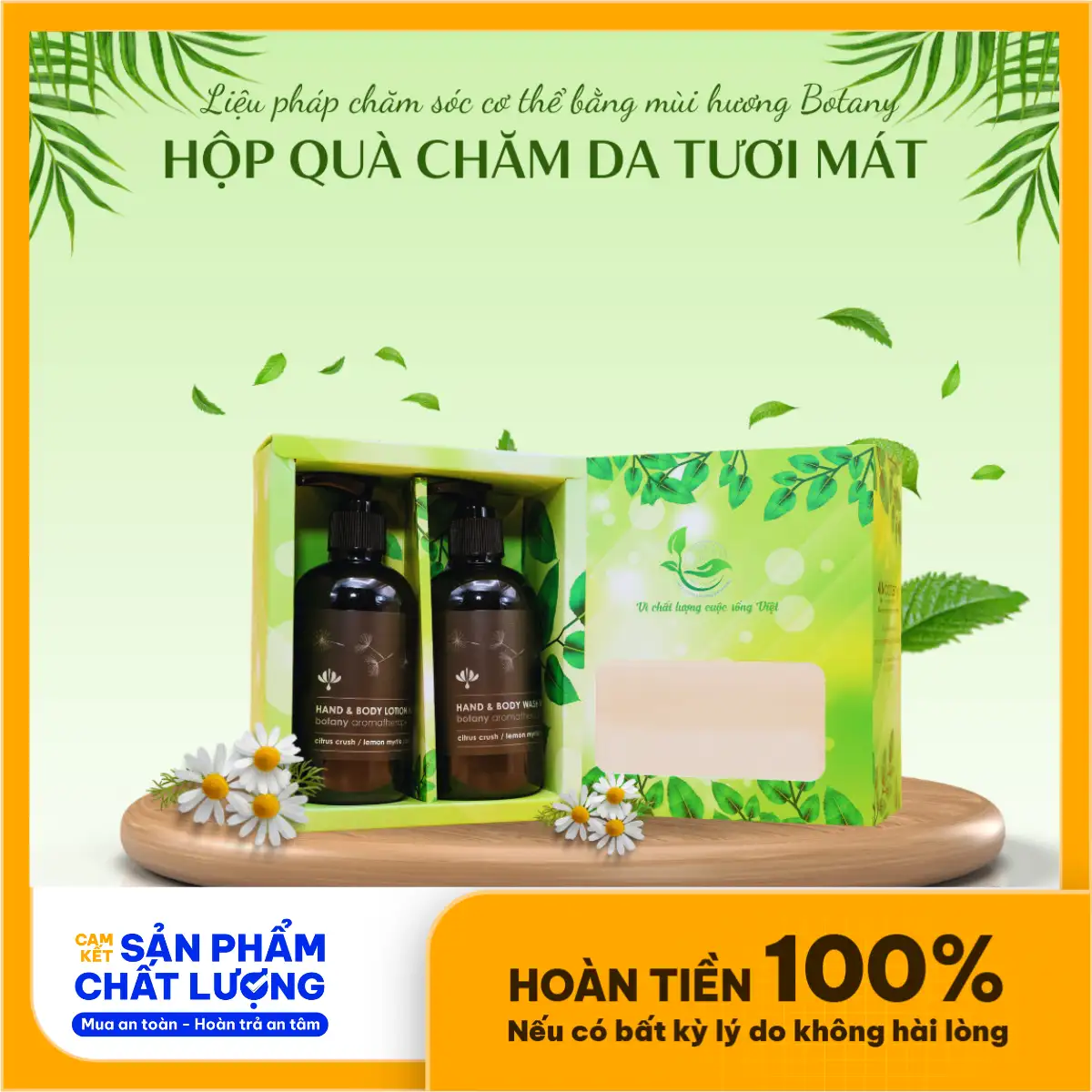 Hộp Quà Chăm Da Tươi Mát Botany - Shopbiz
