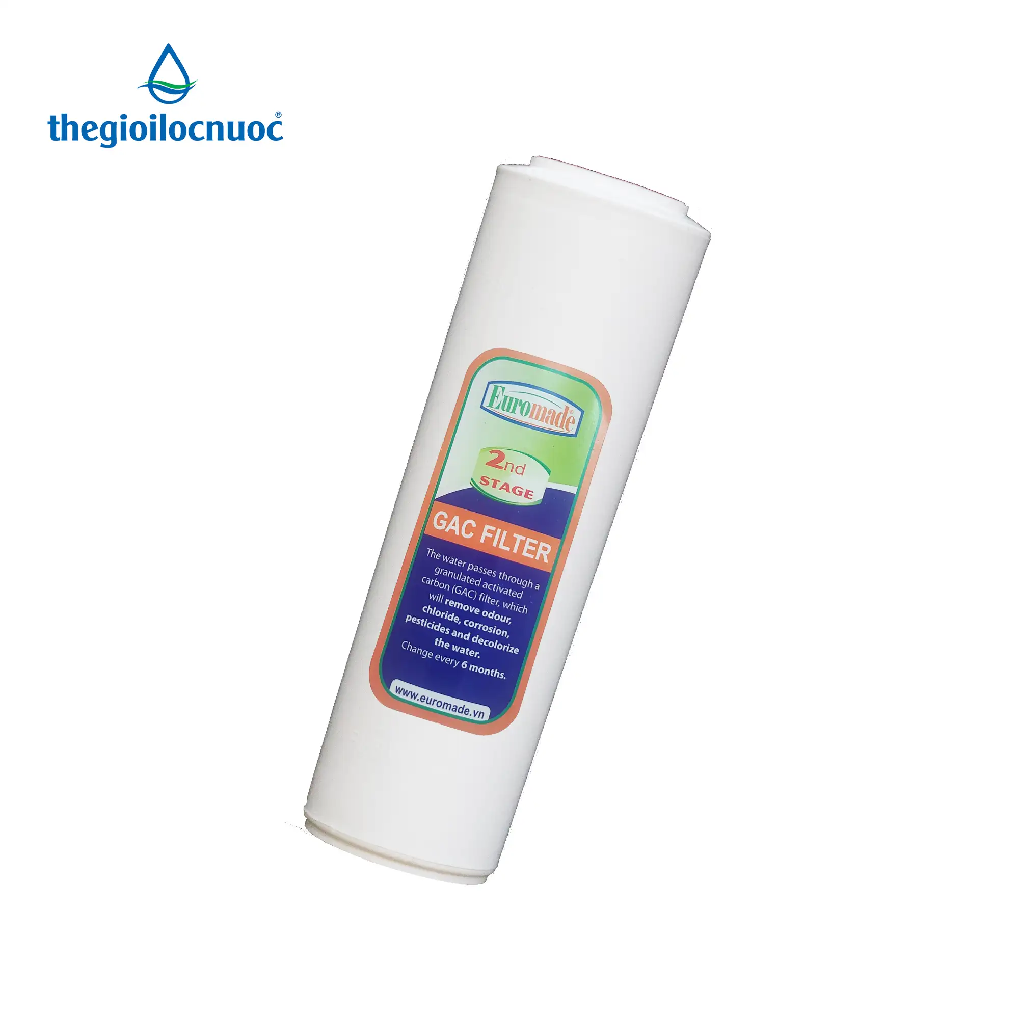 Lõi Lọc 10 Ocb Chứa Than Hoạt Tính Dạng Hạt (lõi Số 2)