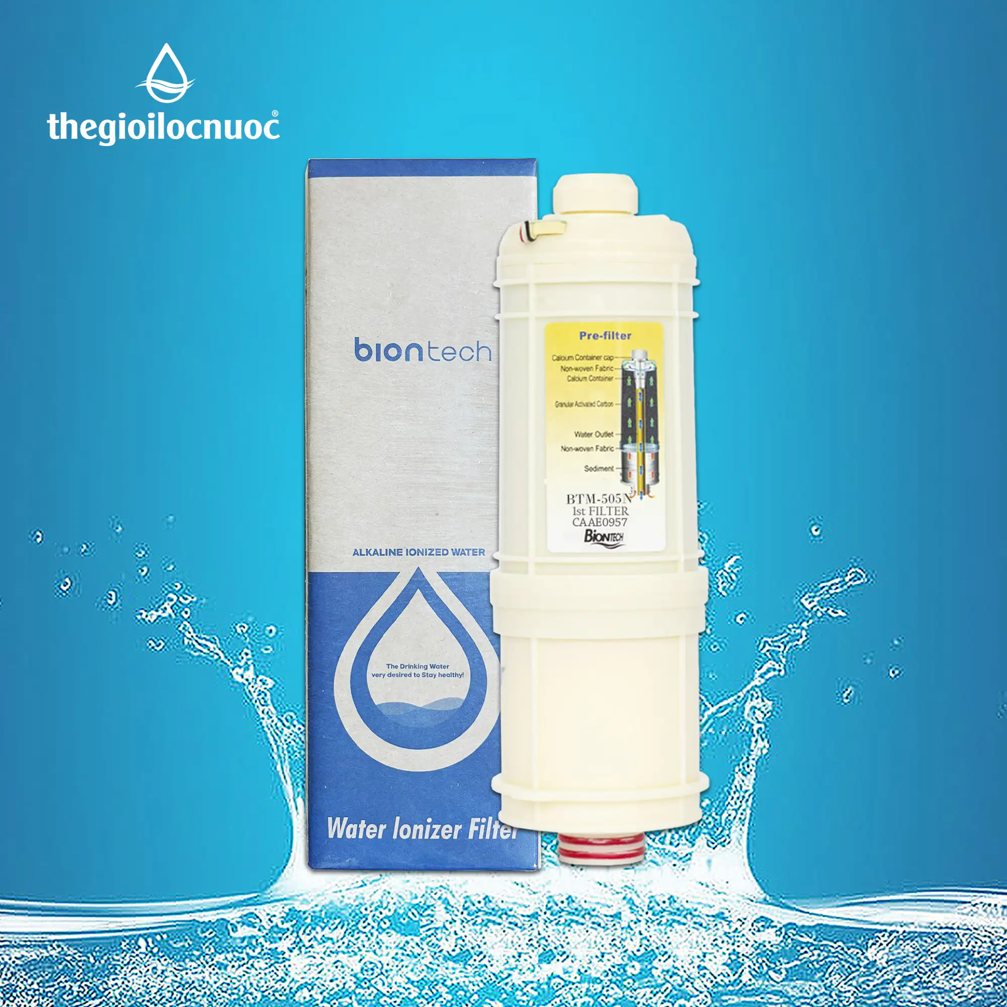 Lõi Lọc Carbon Máy Btm-105d-dn-503-505n-507 (lõi Số 1)