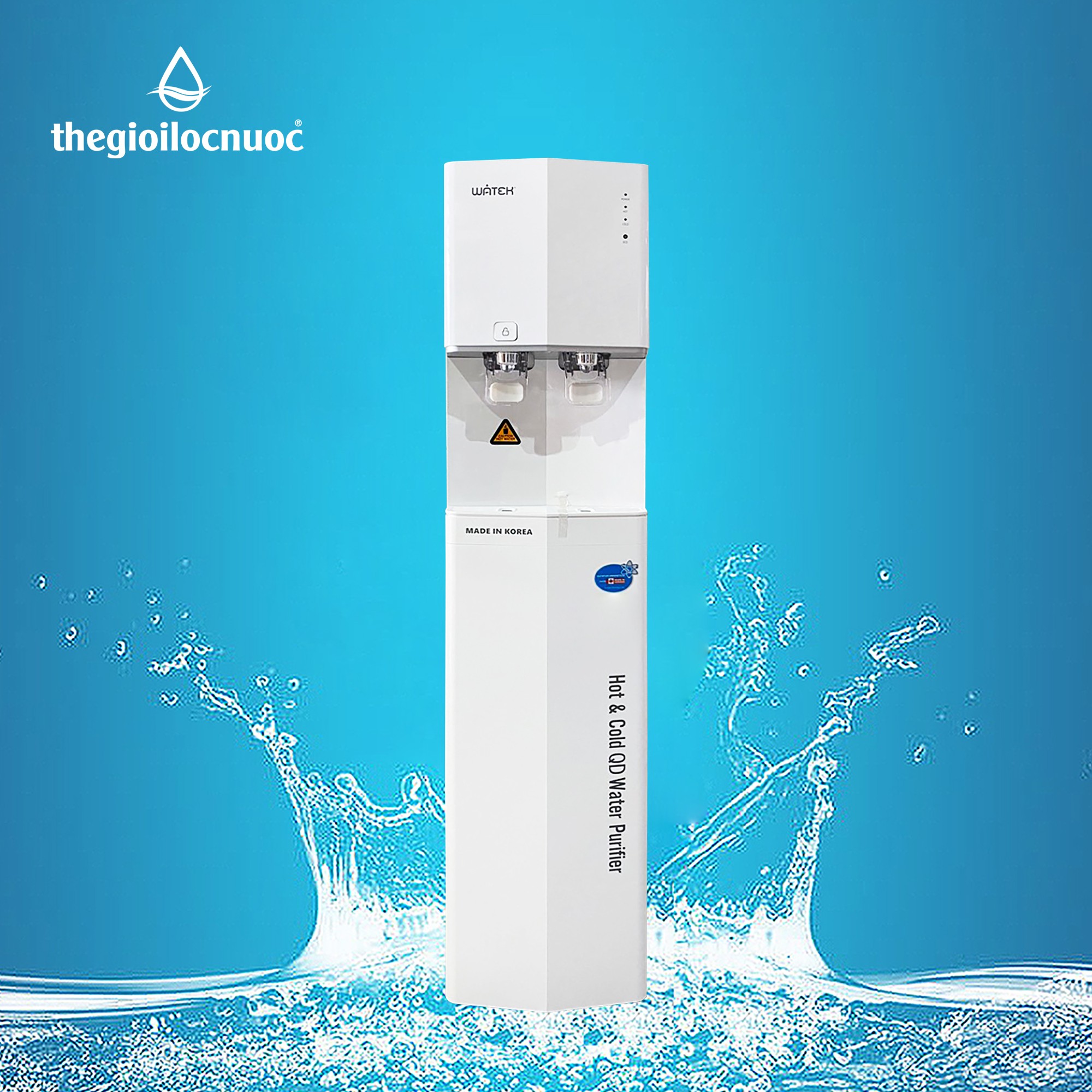 Máy lọc nước nóng lạnh Watek Nano (UF) - model: WT-4200-UF