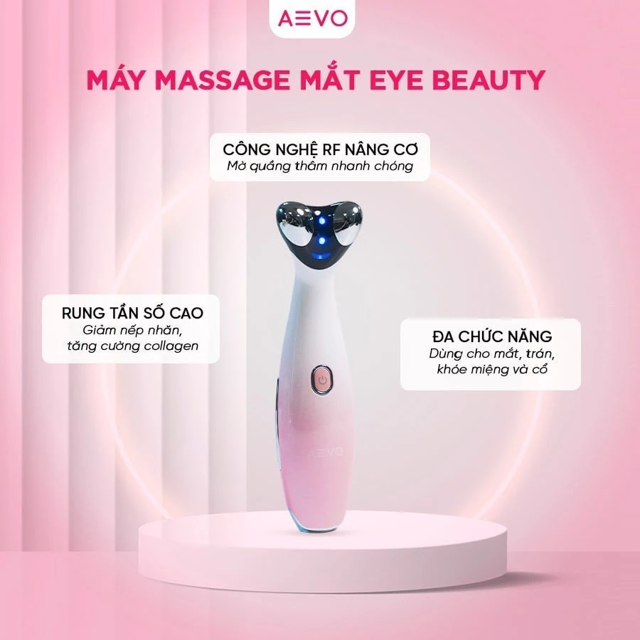 Máy massage mắt Aevo Eye Beauty - Giải pháp xóa nhăn