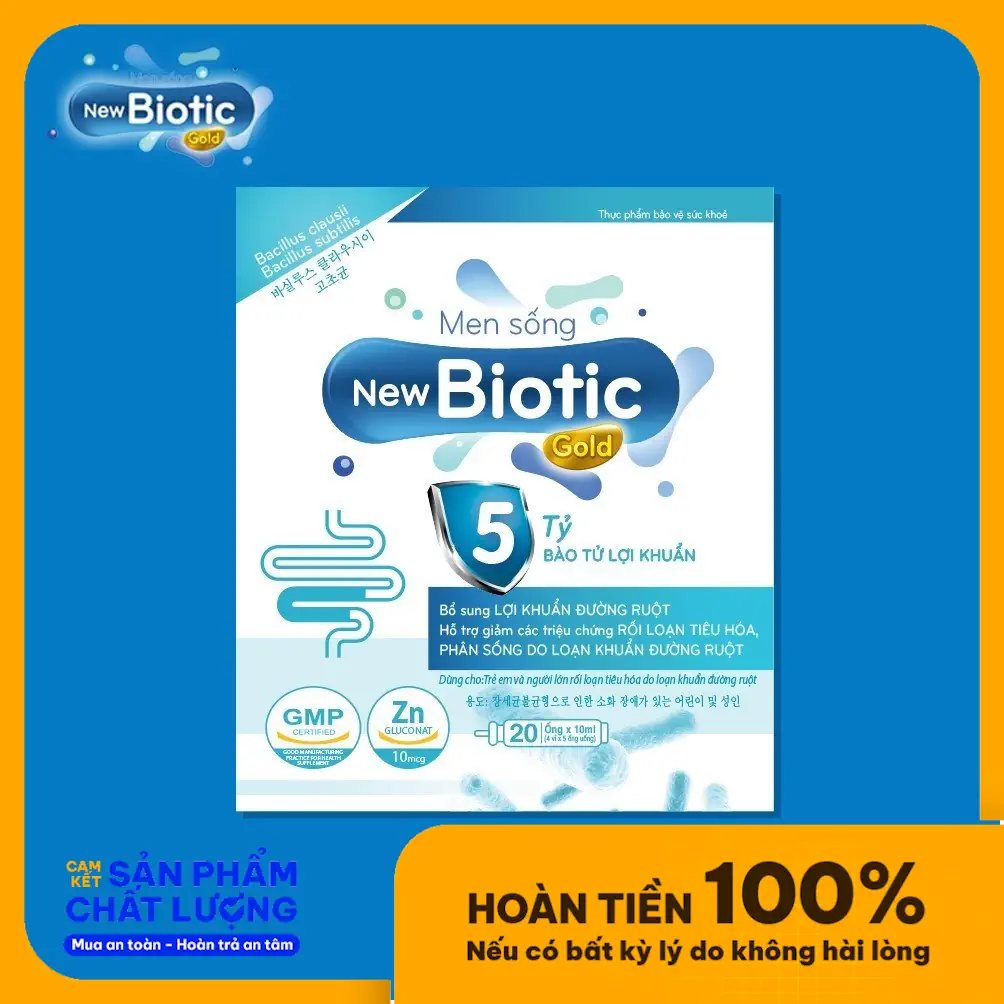 Men Sống New Biotic Gold ổn định đường Tiêu Hóa