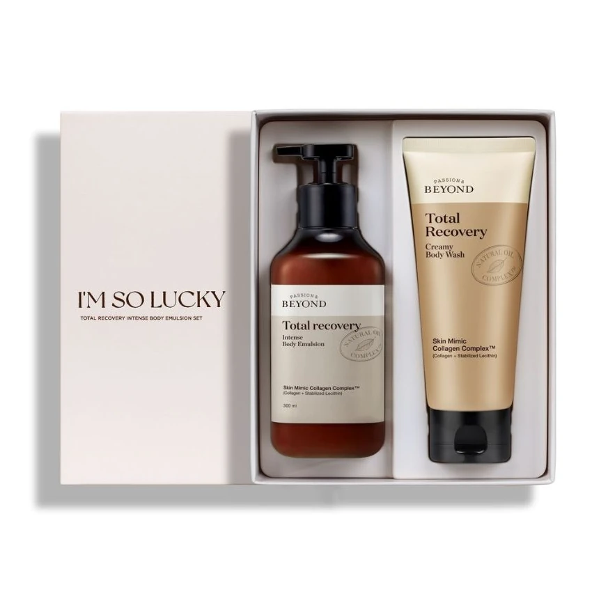 Set Sữa Dưỡng Thể Cấp ẩm Chuyên Sâu Total Recovery Body Set 450ml - Shopbiz