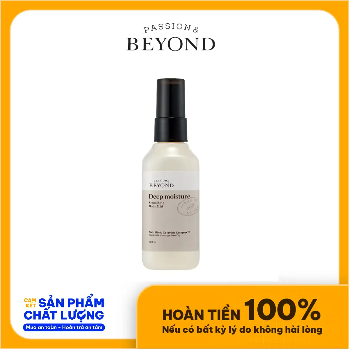 Xịt Khoáng Toàn Thân Beyond Deep Moisture Smoothing Body Mist 120ml - Droppii Mall