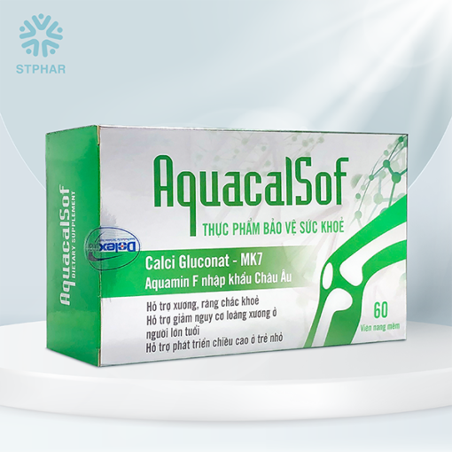 Aquacalsof - Bổ sung canxi, phát triển chiều cao, giảm đau xương khớp