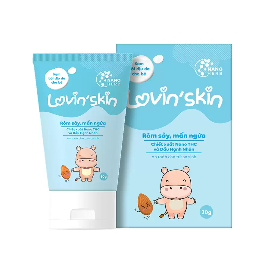 Kem bôi dịu da cho bé Lovin’skin - Droppii Mall