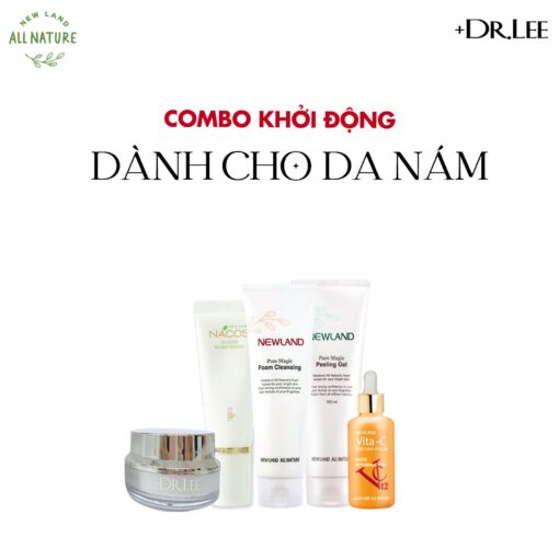 Combo khởi động dành cho da nám (5 sản phẩm) - Newland All Nature