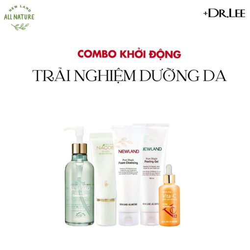 Combo khởi động trải nghiệm dưỡng da (5 sản phẩm) - Newland All Nature