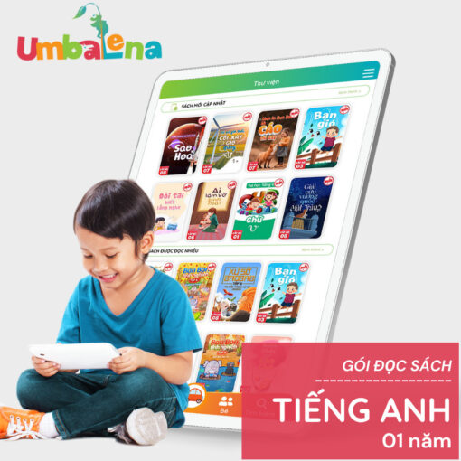 Gói sách Tiếng Anh Umbalena 1 năm