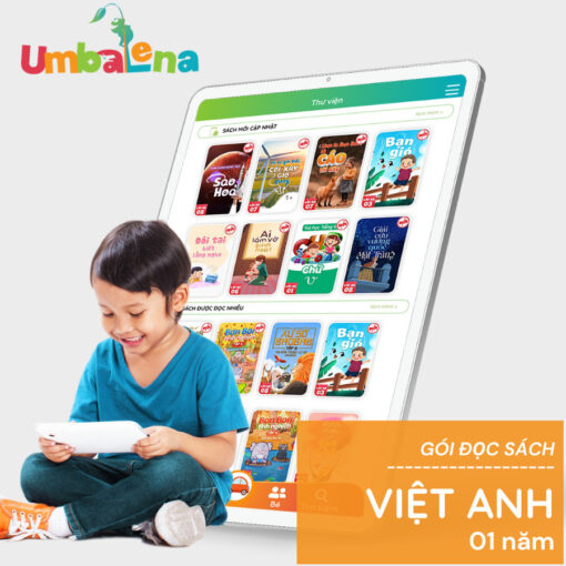 Gói sách Anh – Việt Umbalena 1 năm
