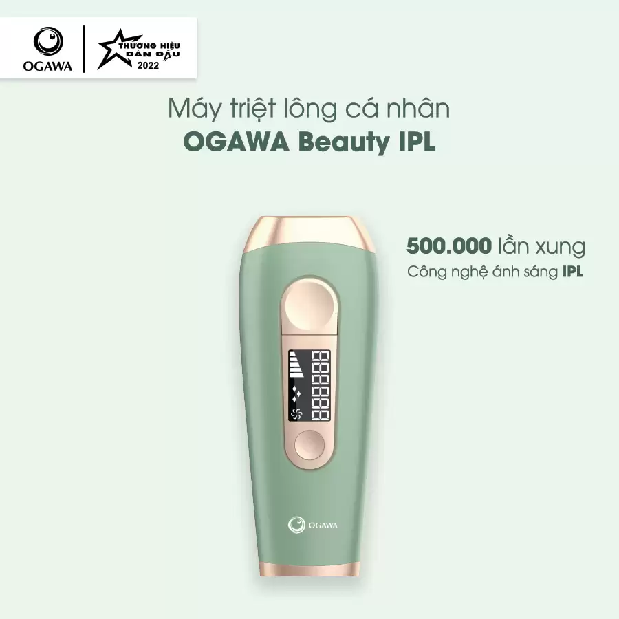 Máy triệt lông cầm tay OGAWA Beauty IPL – Hair Removal Device - Droppii Mall