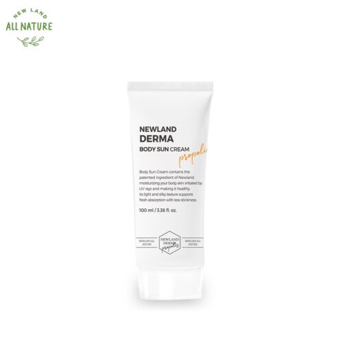 Kem chống nắng toàn thân 100ml/tuýp - Derma Body Sun Cream SPF 50+ và PA++++ - Newland All Nature