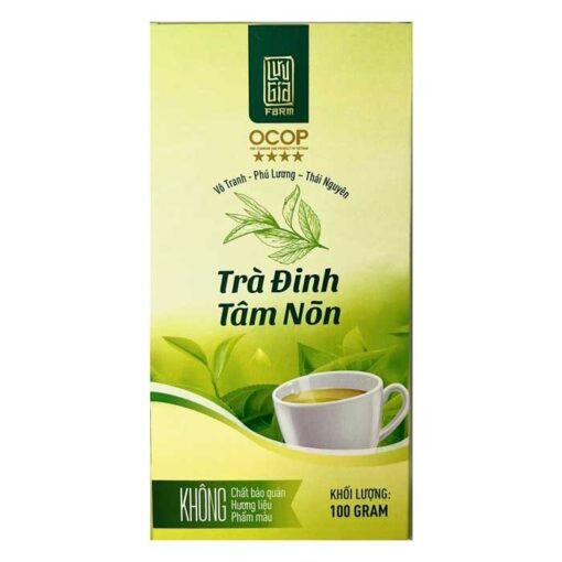 Trà Đinh Tâm Nõn Lưu Gia 100g