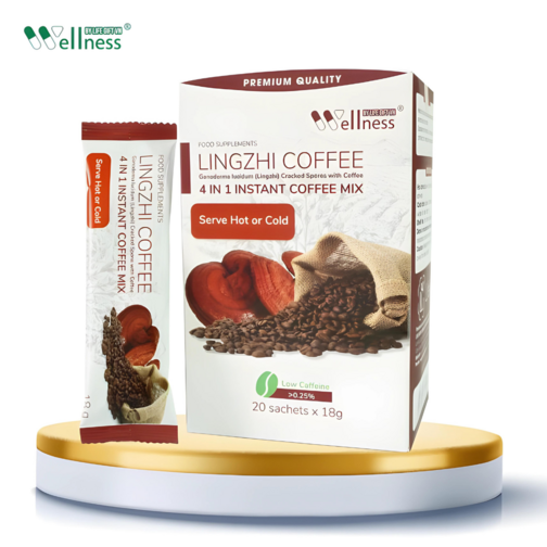 កាហ្វេលីងជឺជំនួយសុខភាព-Lingzhi Coffee