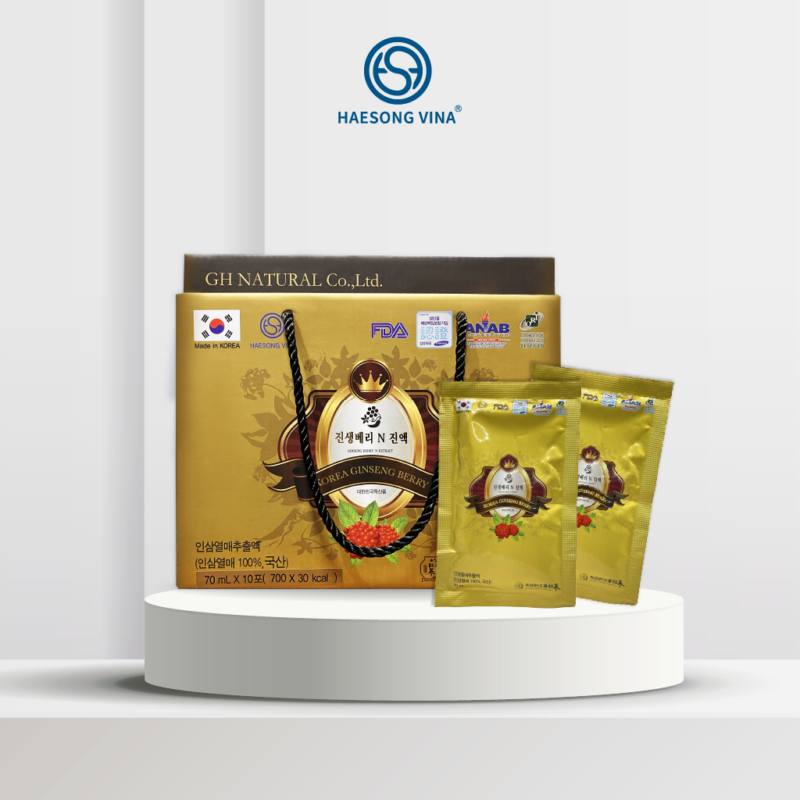 ទឹកយិនស៊ិនប៊ឺរី - Ginseng Berry N Extract