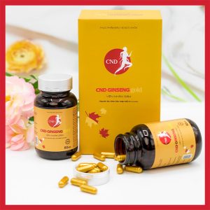 អាហារសុខភាព យិនស៊ិន  -CND GINSENG Gold(Capsules)