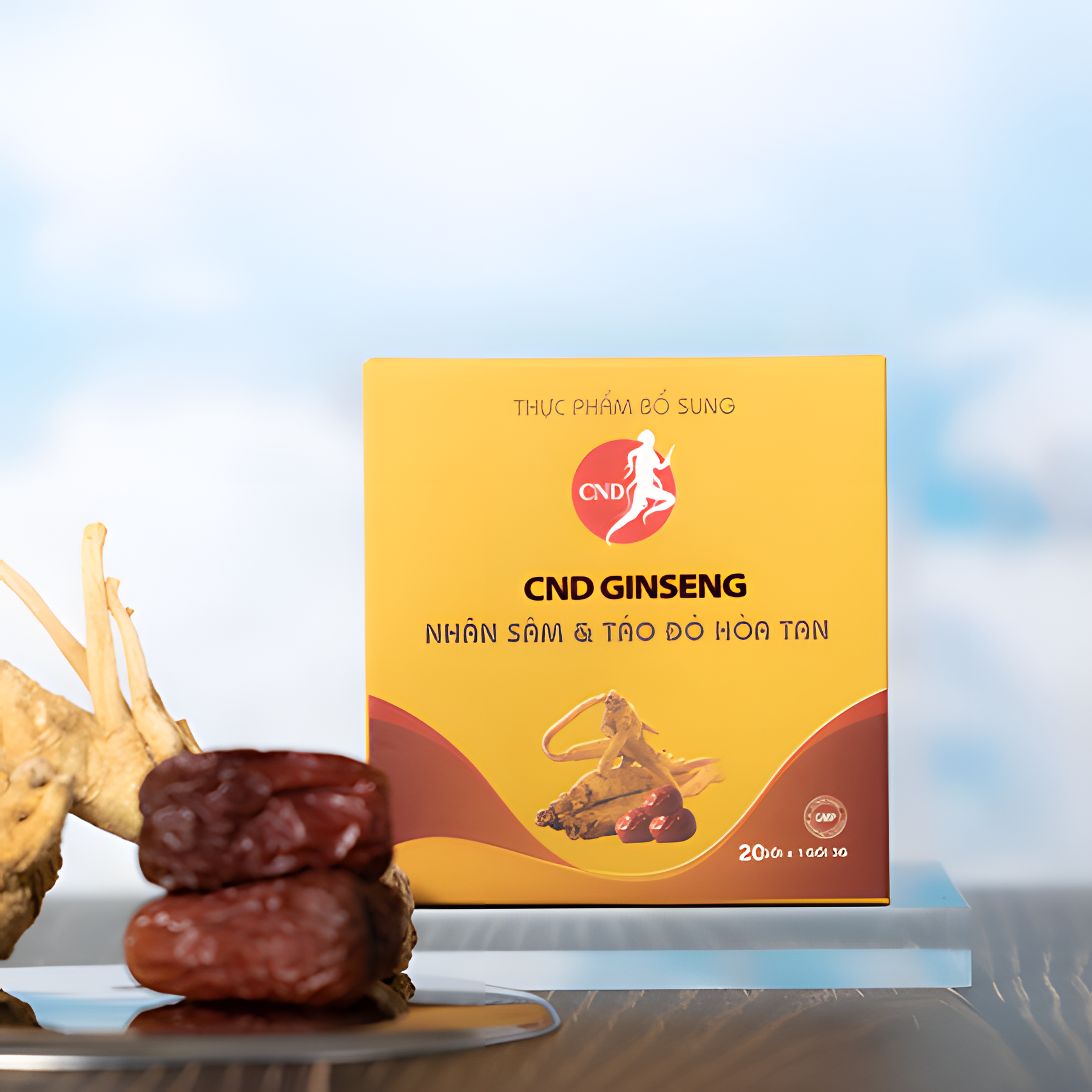 ម្សៅយិនស៊ិន-CND GINSENG(Yellow)