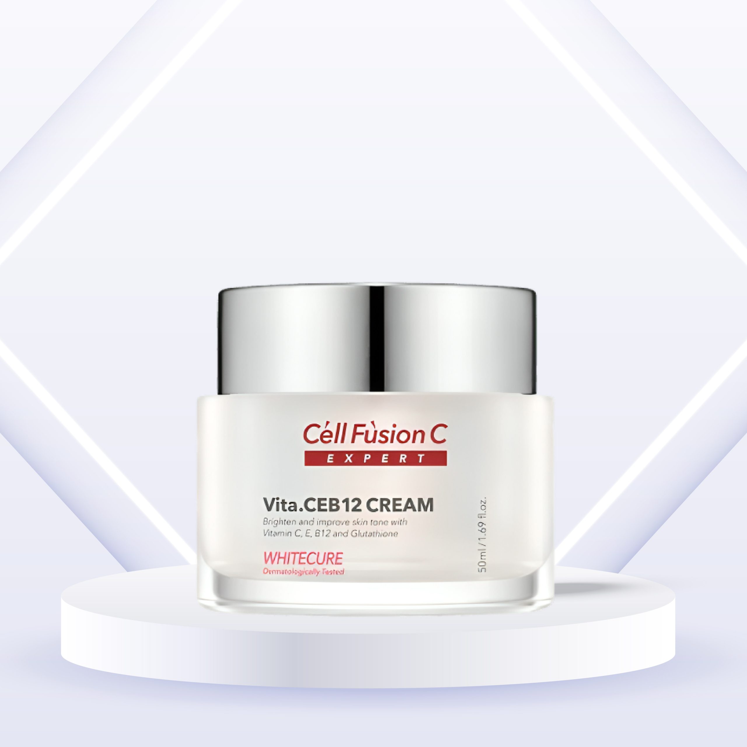 គ្រីមលាបមុខថែរក្សាស្បែក - Expert WhiteCure Vita.CEB 12Cream (Cell Fusion C)
