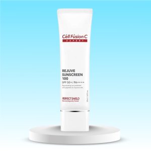 ឡេការពារកម្តៅថ្ងៃ - Rejuve Suncreen SPF50+/PA++++ ​(Cell Fusion C ​ Expert)