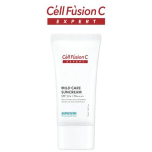 ឈ្មោះផលិតផល ៖ ឡេការពារកំដៅ ធ្វើ អោយស្បែកភ្លឺរលោង - Mild Care Suncream SPF 50+/ PA++++ (Cell Fusion C Expert ) 