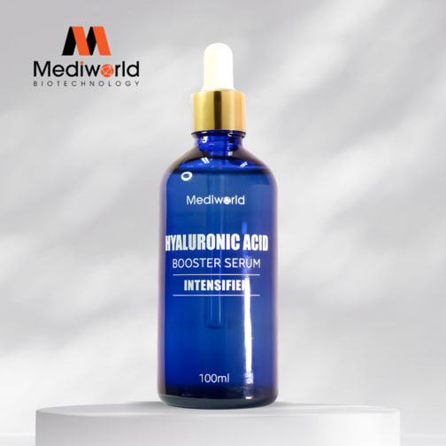 សេរ៉ូម ផ្តល់សំណើម ធ្វើឱ្យស្បែកមុខទន់ភ្លឺរលោង-HYALURONIC ACID BOOSTER SERUM 100ml