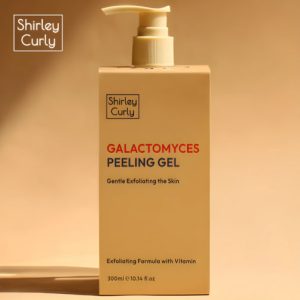 ជែលជួយសម្អាតកោសិកាចាស់ៗនៅលើស្បែក(មុខនឹងដងខ្លួន)-Shirley Curly Galactomyces Peeling Gel 300ml