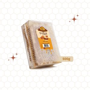 ក្បាលទឹកឃ្មុំ ប្រអប់ជុ្រង​500​ក្រាម​ (Honey Comb 500g)