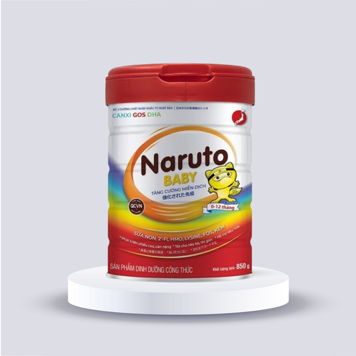 ម្សៅទឹកដោះគោ សំរាប់កុមារអាយុពី ០ ដល់ ១២ ខែ-Naruto Baby powdered milk - Strengthens the immune system